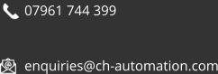 07961 744 399   enquiries@ch-automation.com